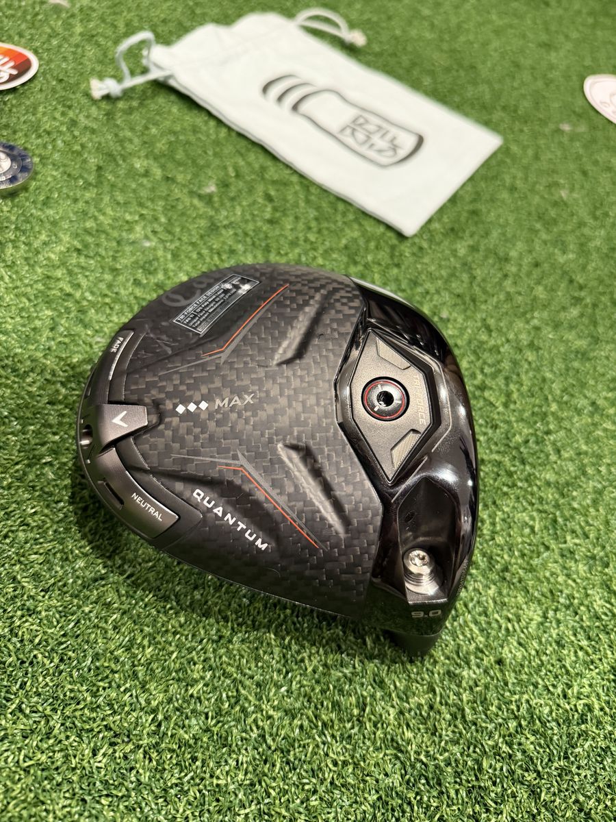 2026 Callaway Quantum TD Max Driver 9.0* Head and Headcover Mint