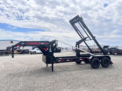 2027 MAXX-D RSX Gooseneck Rolloff trailer