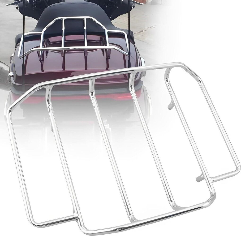 Chrome Top Rack for Harley Tour Pack