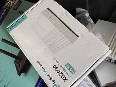 TP-Link Archer AX21 AX1800 Dual Band Wi-Fi 6 Router & TP-Link XZ030 XGS-PON Terminal