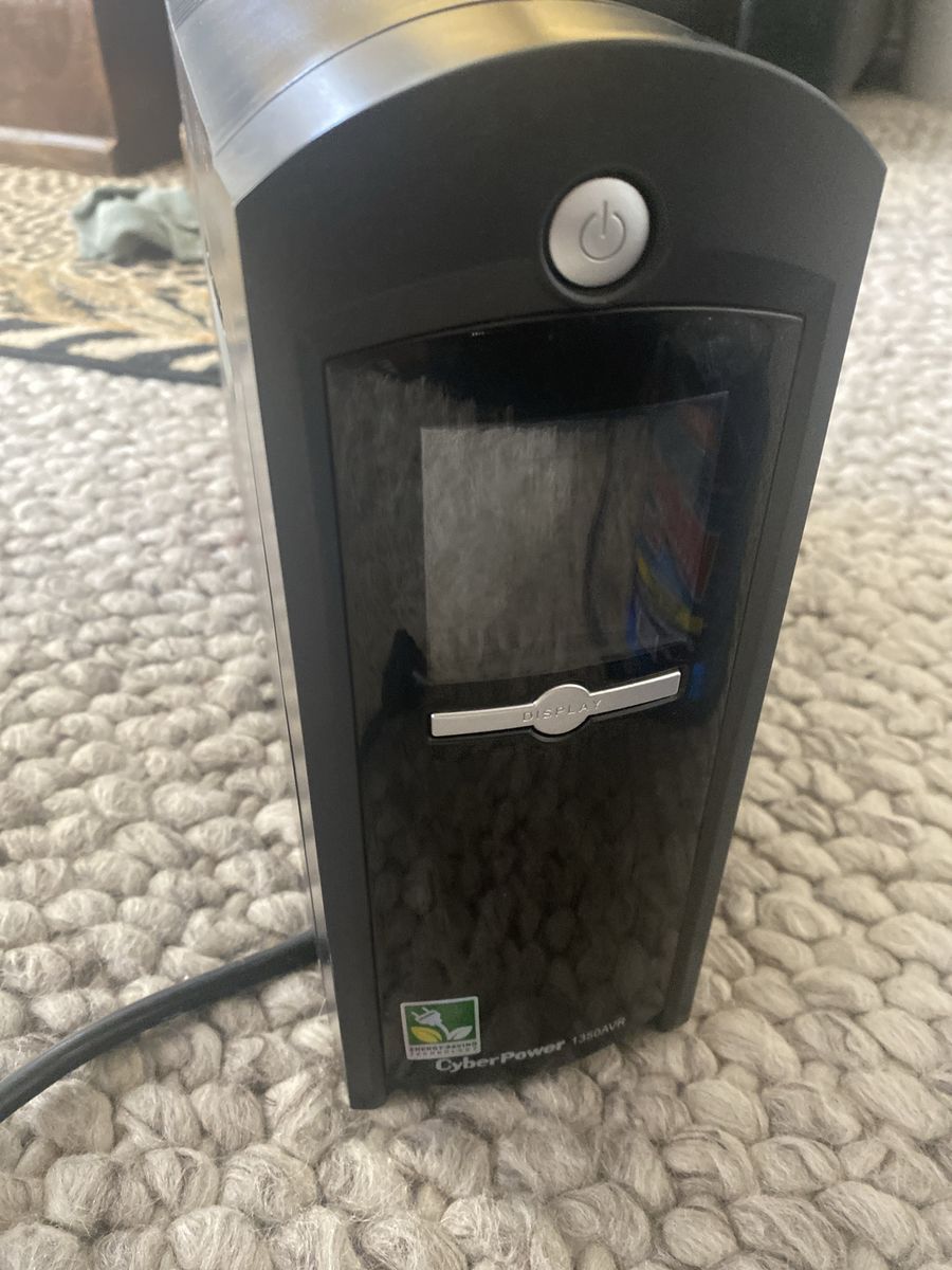CyberPower 1350AVR UPS Battery Backup and Surge Protector