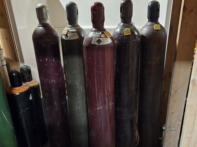 Welding gas cylinder, Oxygen Acetelene tank. Argon tank,ect.