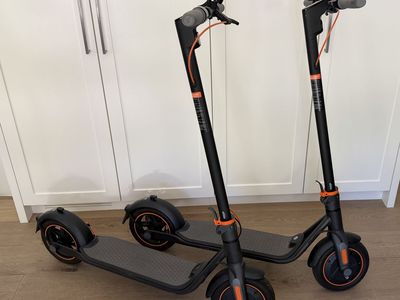 Segway Ninebot F40 Electric Kick Scooter Dark Grey (Set of 2)