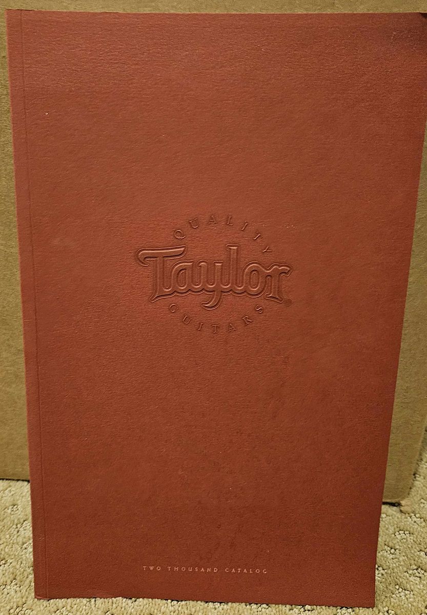 2000 Taylor Guitar Brochure