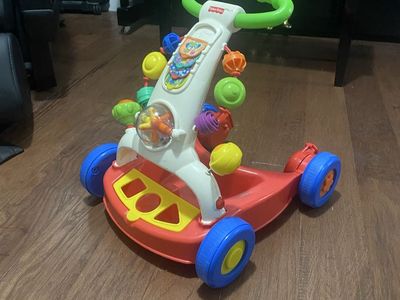 Baby walk assist and pull toy