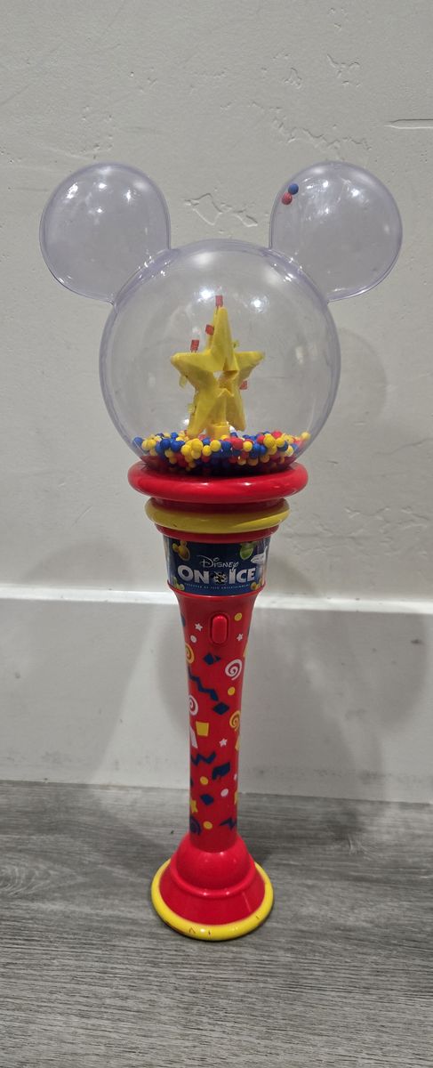 Disney On Ice Light-Up Spinning Mickey Mouse Ears Wand Toy