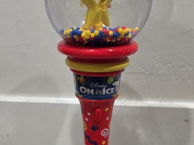 Disney On Ice Light-Up Spinning Mickey Mouse Ears Wand Toy