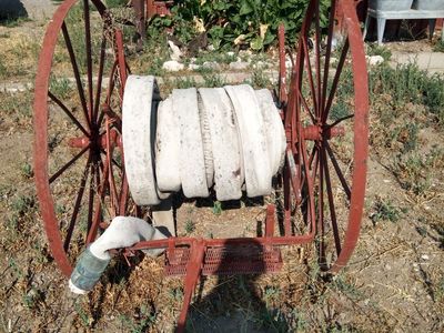 antique hose reel