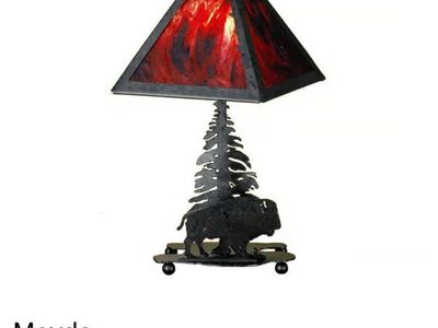 Meyda Tiffany Buffalo lamp