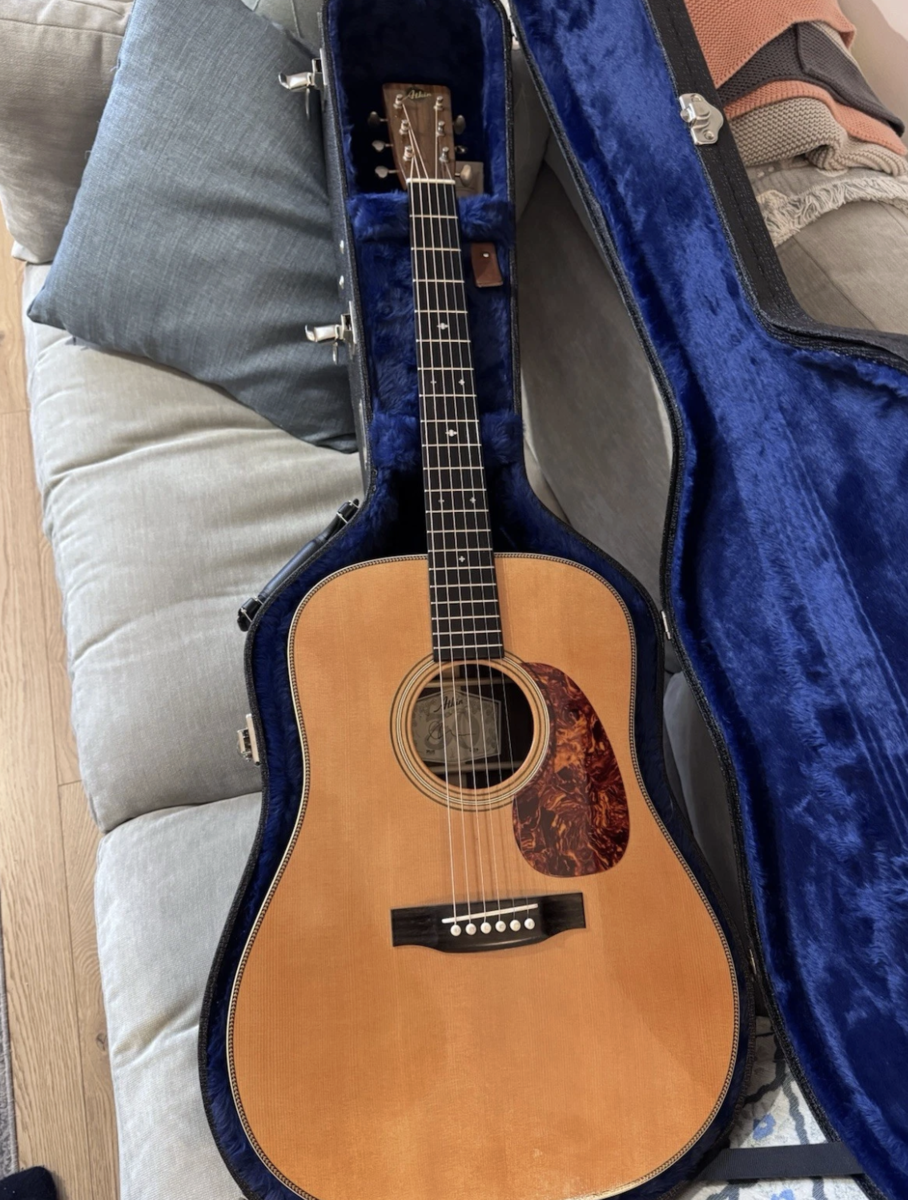 2025 Atkin D37 Aged Dreadnought - 45mm (1 3/4") Nut - Mint