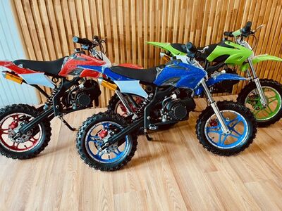 NEW Kids 49cc Dirt Bikes 2 Stroke Kids Motorcycles