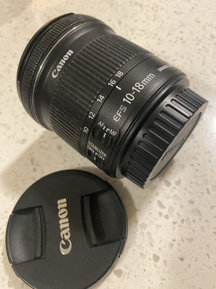 Canon EF-S Zoom 10-18mm STM Zoom Lens