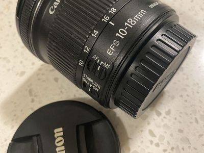 Canon EF-S Zoom 10-18mm STM Zoom Lens