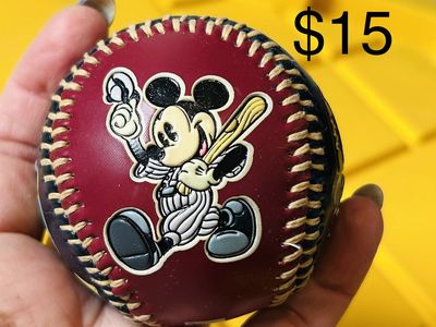 Disney Collectible Mickey Mouse Baseball