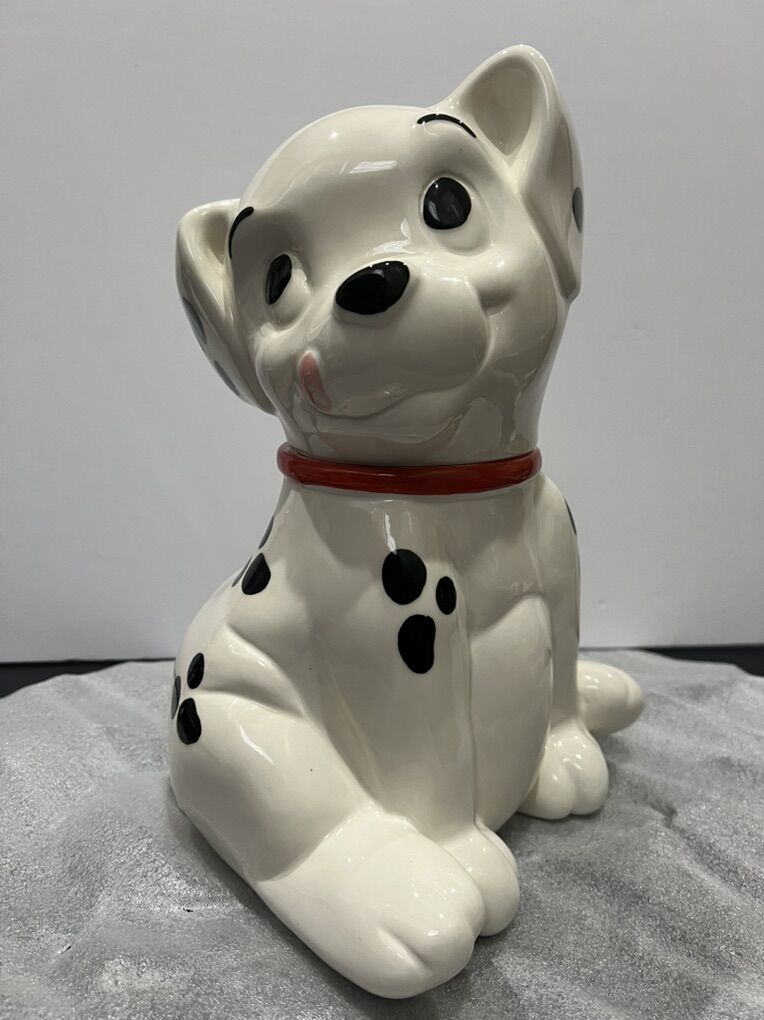 Vintage Disney 101 Dalmations Puppy Cookie Jar.