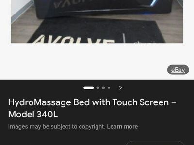 HydroMassage Bed with Touch Screen - Model 340L