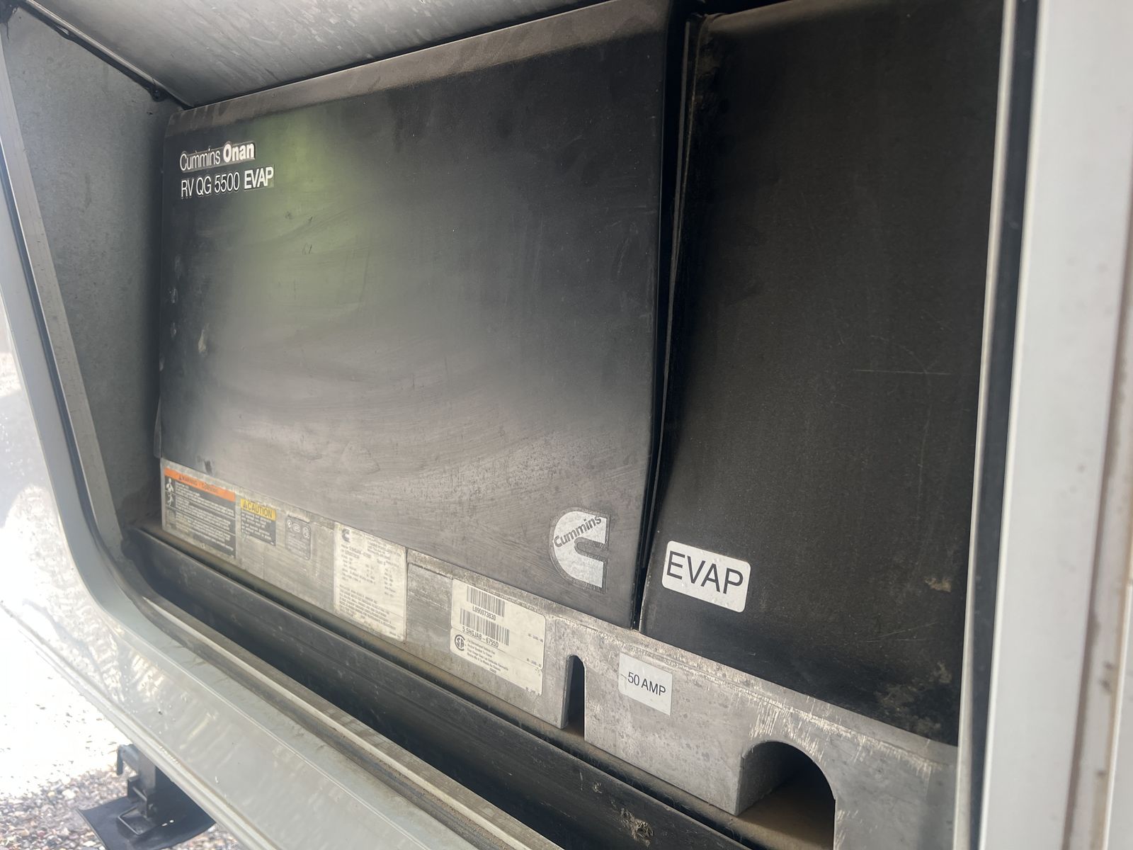 Onan RV QG 5500 evap generator