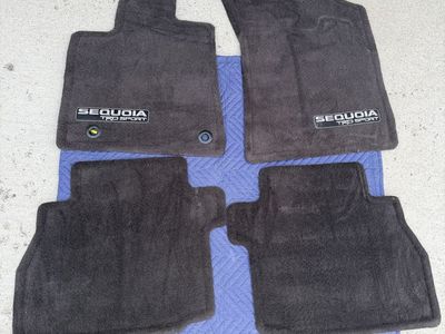 Carpet mats from from 22’ Sequoia TRD Sport. Also