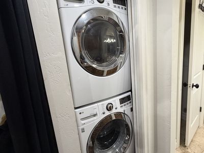 LG Electric Stackable Washer & Dryer