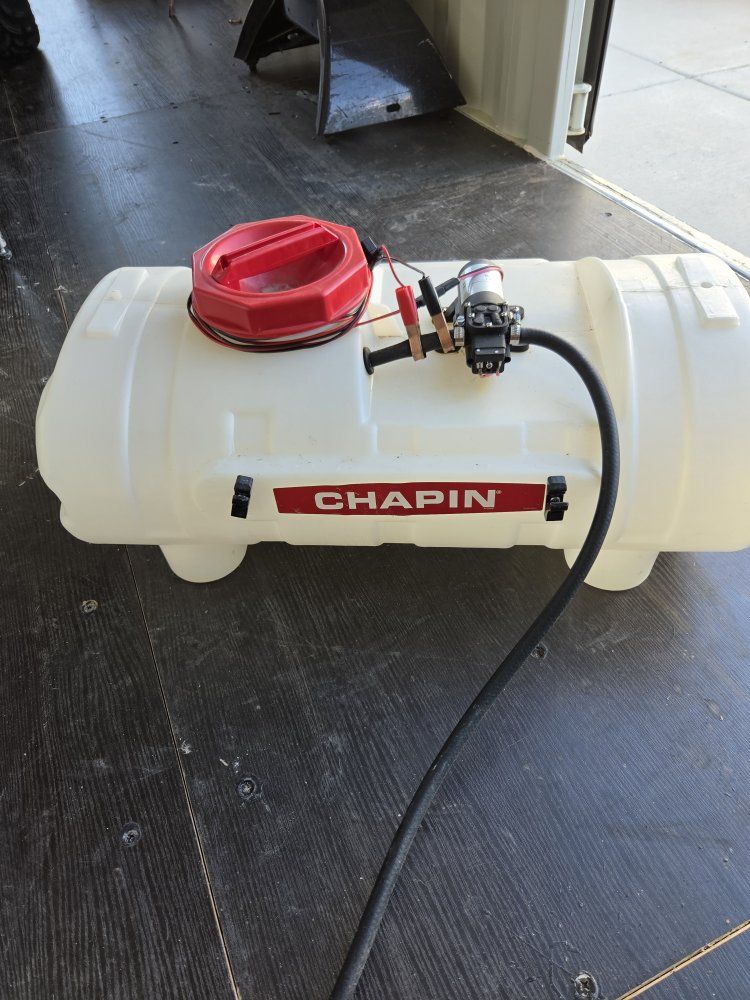Chapin 82024 24V ATV/UTV-Mounted 25-Gallon Disinfectant Sprayer with Diaphragm Pump