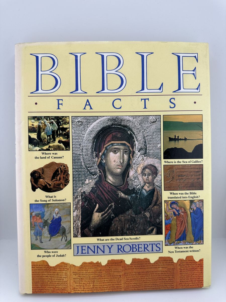 Bible Facts Jenny Roberts HC 1997 Illustrated Barnes Noble Reference Book