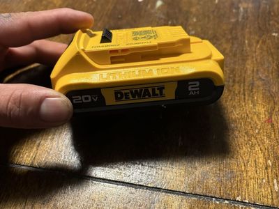 Dewalt 2ah brand new battery