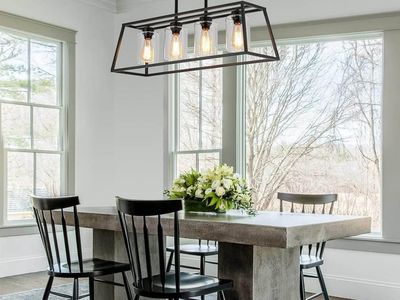 Black 4-light Farmhouse Chandelier