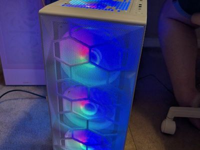 Custom Built Desktop PC Gaming Computer - RGB Fans