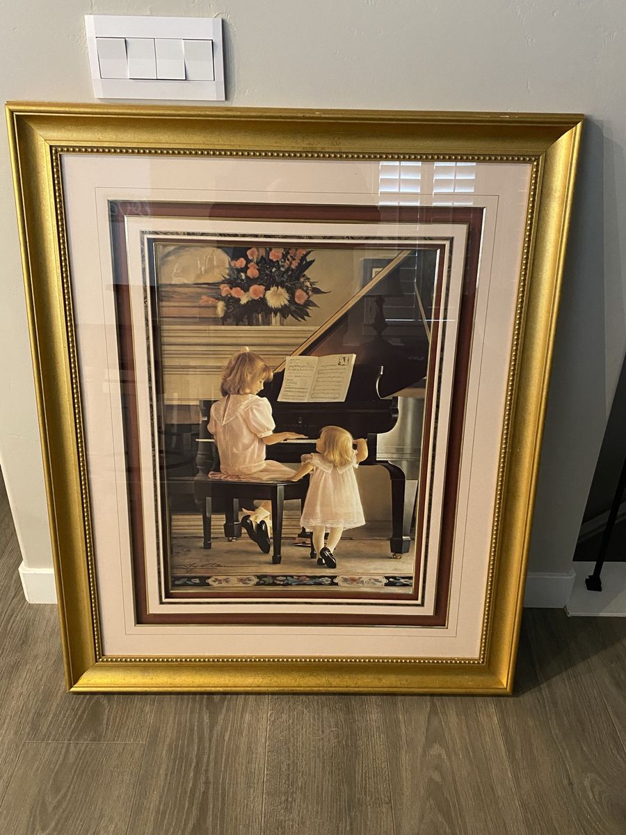 Greg K Olsen - “Dress Rehearsal” Framed Picture