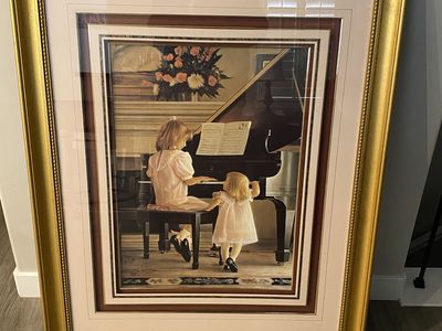 Greg K Olsen - “Dress Rehearsal” Framed Picture