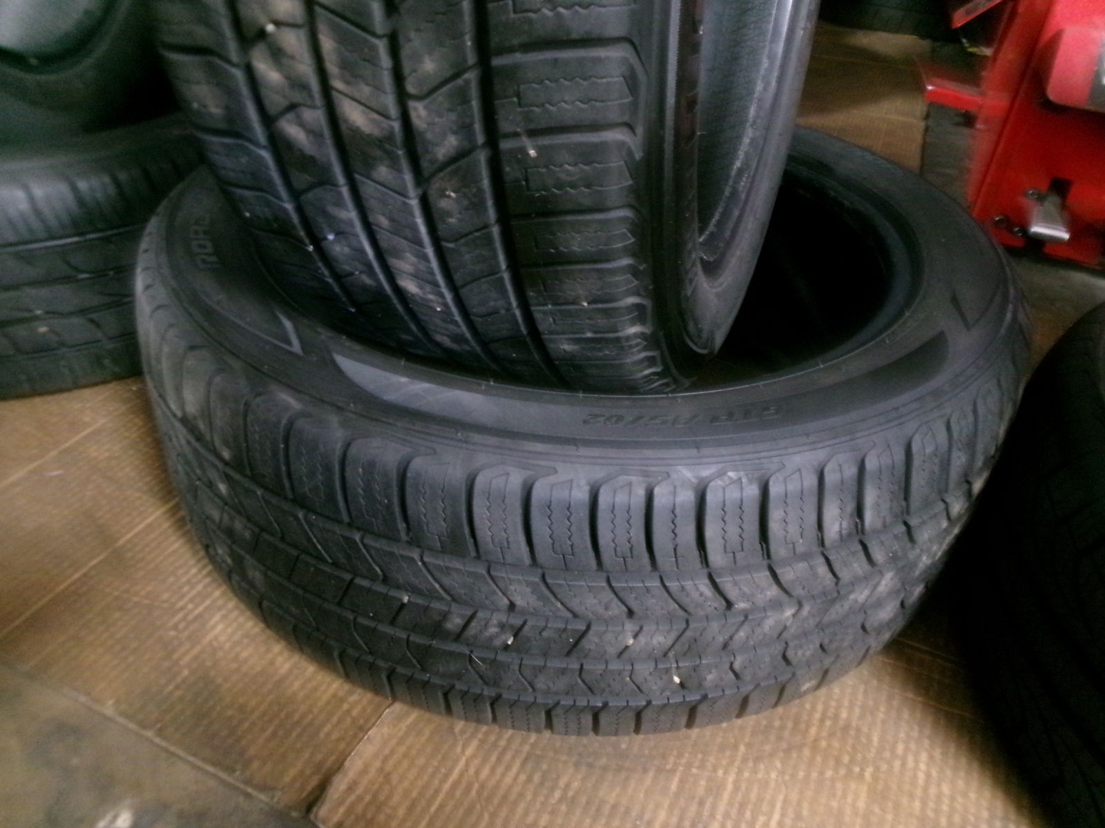 235/45R18 ROAD HUGGER GTP AS PAIR OF TWO USED TIRES
