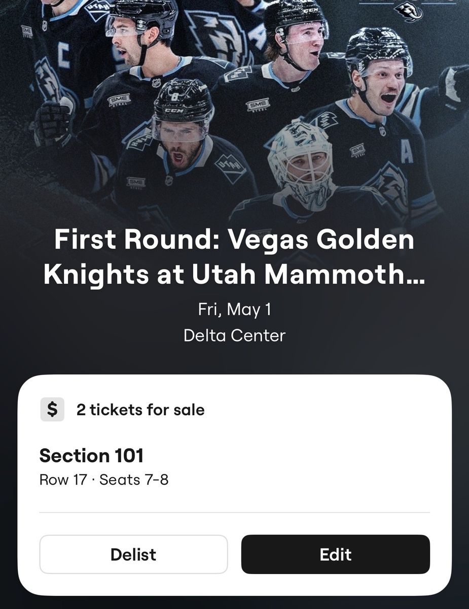 Utah Mammoth - Game 6