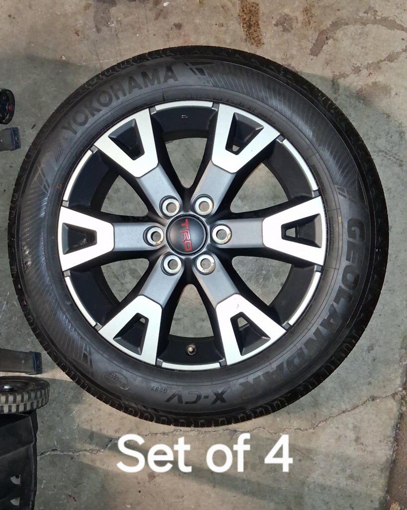 TRD rims & Tires 265 55 20