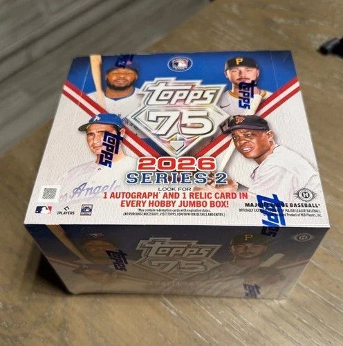 2026 Topps Series 2 Baseball Hobby Jumbo Box