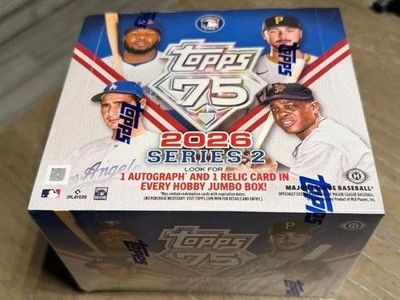 2026 Topps Series 2 Baseball Hobby Jumbo Box