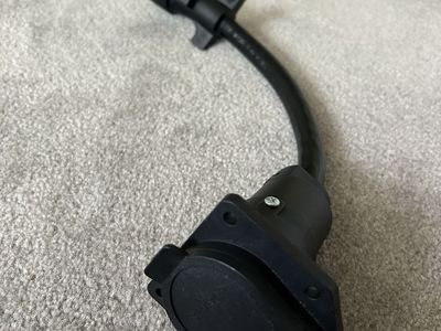 + BRAND NEW 7-Way 1' RV Extension +