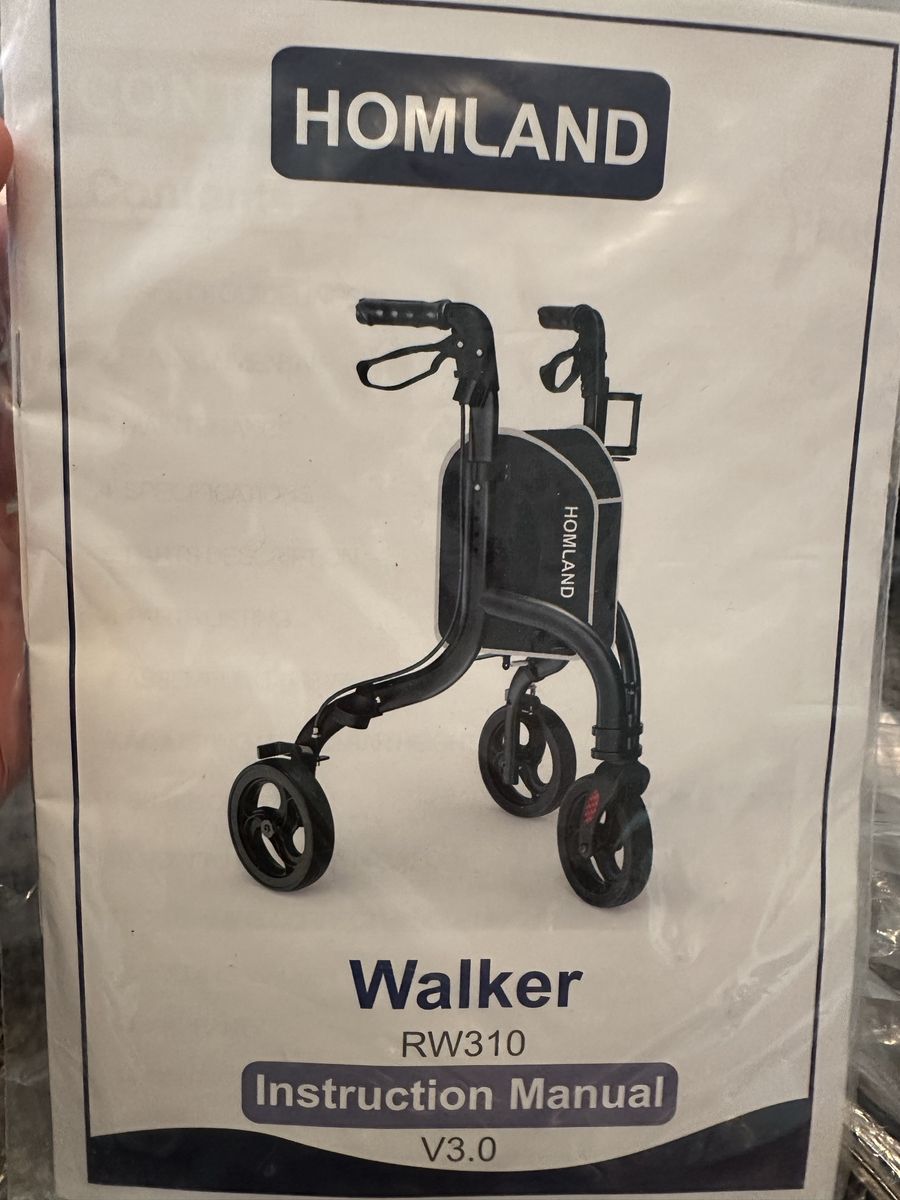 3 wheel walker
