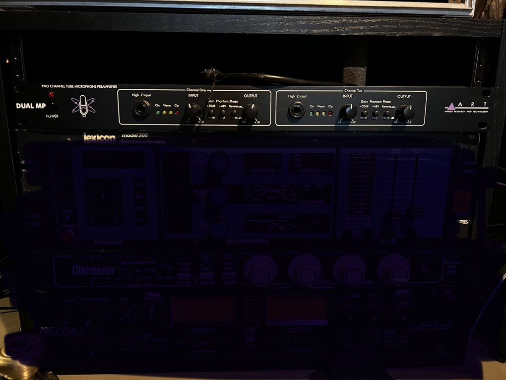 Art Dual MP Two Channel  Tube Microphone Preamp