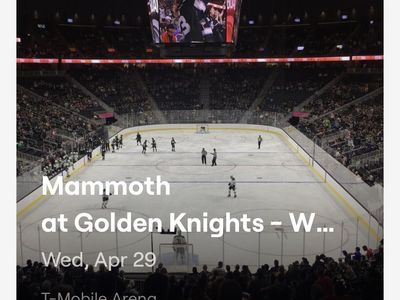 Utah Mammoth @ Vegas Knights