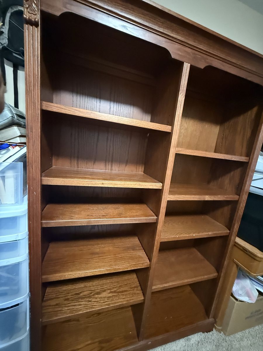 Sturdy Book Shelf with adjustable shelves