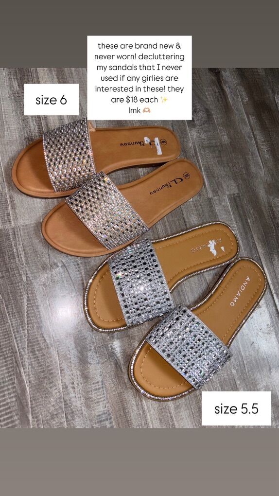 Rhinestone Sandals