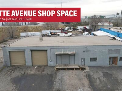 Fayette Avenue Shop Space - 7,104 SF - Salt Lake City, UT