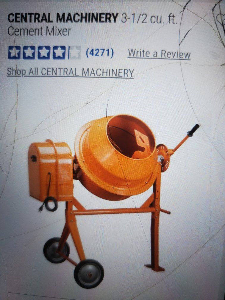 Cement mixer