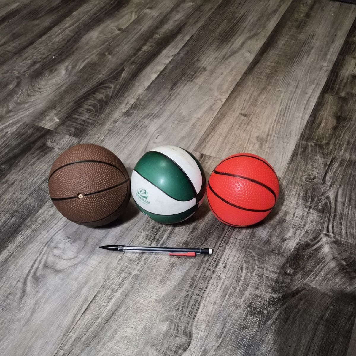 3 basketballs