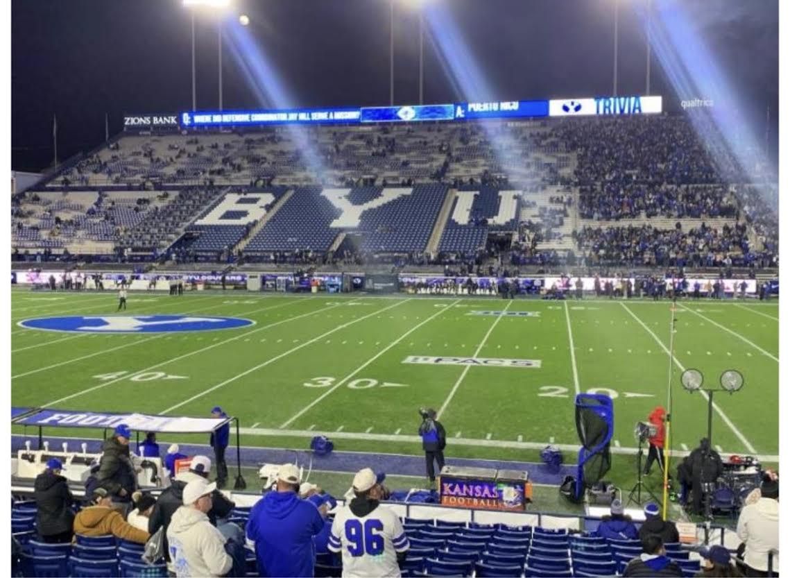 4 Byu football tickets section 2 row 16  seats 28-32   Vs Dixie state Tech