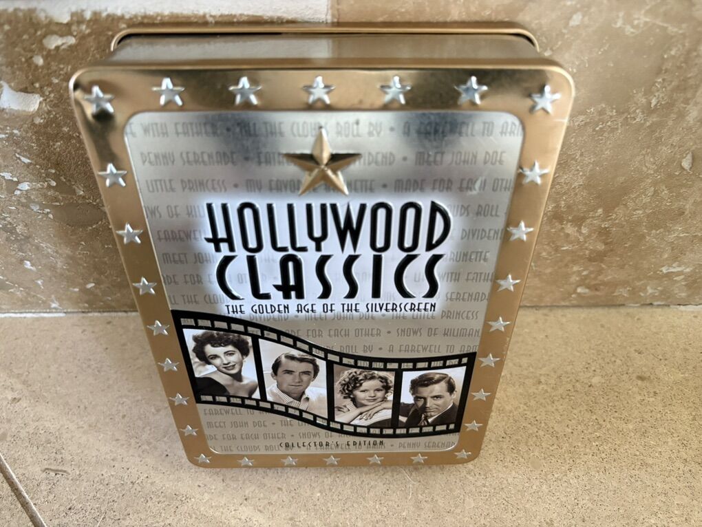 Hollywood Classics Tin W/ 5 DVDs & 10 Movies