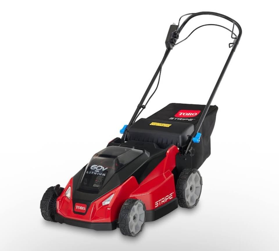 Toro Stripe 21-in 60-volt, Self-Propelled Battery Walk Mower with (1) 7.5ah Battery Included