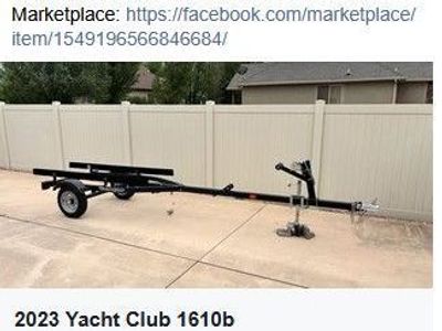 2023 Yacht Club 1610B Boat Trailer