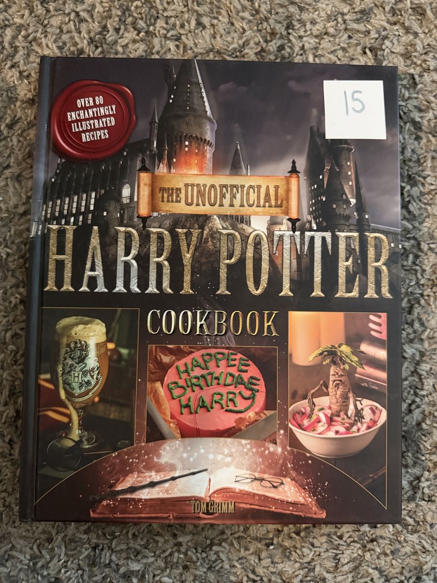 The Unofficial Harry Potter Cookbook by Tom Grimm Hardcover