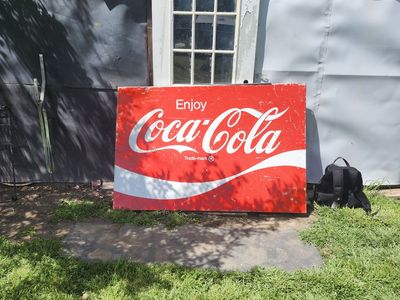 Coca-Cola metal sighn